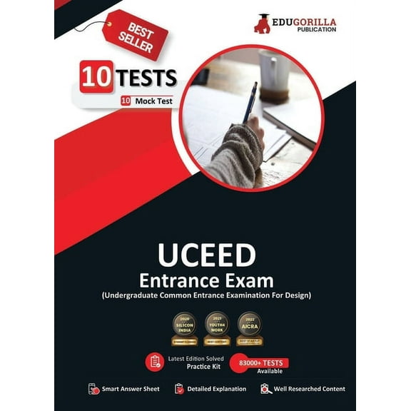 Uceed 2023: Undergraduate Common Entrance Exam For Design (English Edition) - 10 Full Length Mock Tests (Solved Question, (Paperback)