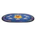 thumbnail image 2 of Sprogs Sunny Days Alphabet Rug (7' 6" Wide x 12' Long) Blue Multi-color, 2 of 5