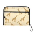 thumbnail image 7 of Organ Folder 14.2 x 0.8 x 10.6 Inches 13 Separate Pockets A4 Size Documents Folder A Sort Storage File Manager For The Home Office Pale Yellow Giraffe, 7 of 7