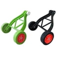 thumbnail image 3 of Lawn mower support wheel attachment auxiliary push lawn mower wheel - green, 3 of 6
