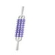 thumbnail image 2 of Rodillo de masaje para relajación muscular, masajeador de pantorrillas, rodillo muscular profundo Violeta, 2 of 9