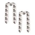 thumbnail image 2 of Rateoe Cowboy Ride A Horse Pattern Graduation Shawl Stole – Elegant Stole for Graduates ,Graduation Gown Accessory, Academic Stole-Sharp Corner, 2 of 7