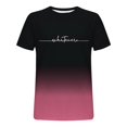 thumbnail image 6 of Wavsuf Plain T Shirts Men Short Tees Sleeve Elasticity Fashionable Tight Round Neck Undershirt T Shirt Pink Size 3XL, 6 of 6