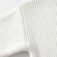 thumbnail image 5 of Zshosam Sweaters for Teen Girls Girls Fall Sweaters Winter Long Sleeve Crew Neck Casual Loose Lightweight Cozy Tops Size 4T 5T,(White 4-5 Years), 5 of 9