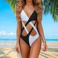 thumbnail image 1 of Traje de baño Monokini para mujer, parte de bikini para niñas, para club, surf, natación, piscina, L, 1 of 8