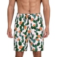 thumbnail image 3 of Lsque Cactuses Mens Sleep Pajama Shorts,Short Pajama Pants, Cotton Ultra-Soft Knit-Medium, 3 of 9