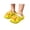 M76 Yellow, variant on Summer Toddler Kids Lightweight Classic Clogs Swivel Ankle Strap Decoration Resistant Sandals Outdoor Breathable Footwear Cute Eva Water Shoes Size 6-12 Months Yellow