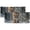 Pattern-4, variant on Tiger Rod Pocket Thermal Insulated Curtain Valance Jungle Night Blue Starry Sky Wildlife Forest Window Treatment Valance Curtains for Bathroom 54 by 18 in, 2 Panel