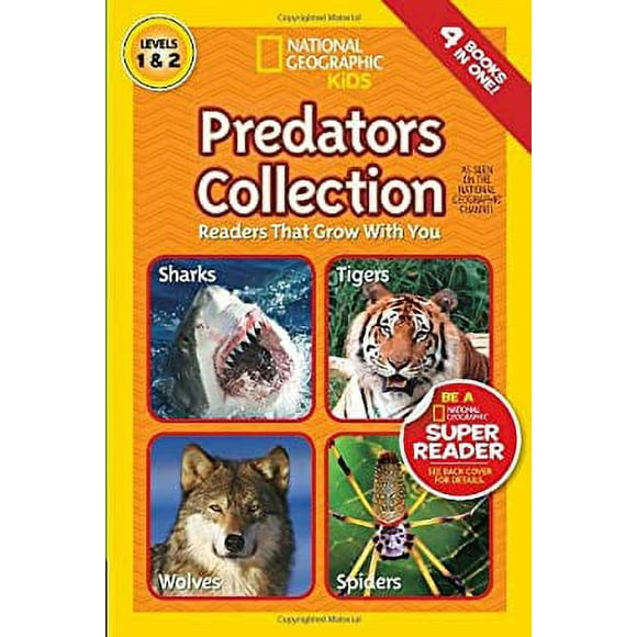 National Geographic Readers: Predators Collection : Readers That Grow with You 9781426314063 Used / Pre-owned