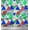 Blue, variant on Soimoi Blue Cotton Duck Fabric Triangle Geometric Decor Fabric Printed Yard 42 Inch Wide