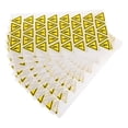 thumbnail image 3 of GOOHOCHY 400 pegatinas triangulares de seguridad eléctrica, autoadhesivas, para cajas eléctricas exteriores y paneles interiores., 3 of 7