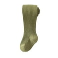 thumbnail image 2 of THDHVS Girls Socks,Toddler Socks,Girls Solid Color Soft Tights Combed Soft for Dance and Daily Wear Breathable Tights Offer Comfortable Fits and Moisture Wicking for Daily Green 5-6 Years, 2 of 3