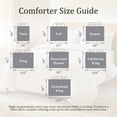 thumbnail image 5 of DHOLE Twin Size 5-Piece Bed in a Bag Comforter Set – Boho Tufted Shabby Chic Bedding, Ultra Soft Microfiber All-Season Vintage Farmhouse Duvet Cover Set with Pillow Shams - Beige, 5 of 12