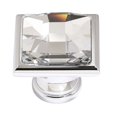 thumbnail image 4 of Alno C212 Solid Brass 1-1/4" Square Luxury Designer Glam Cabinet Knob - Nickel, 4 of 7