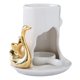 thumbnail image 5 of Talight Candleholder Melt Decoración Centropísa Centropísima Calentador de aceite esencial Caller para spa Valentín Sala de estar de Cisne, 5 of 8