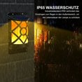 thumbnail image 3 of Outdoor Solar Flame Light LED Wall Light, 3 of 4