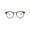 Matte Black Gunmetal, variant on Premium Optical Quality Round Horned Rim Fashion Eyeglasses Frame Shiny Black Gold