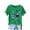 Green, variant on Womens Swimsuit Set Patchwork Cat Print Cover Up Design Crew Neck Short Sleeve Casual Silhouette Soft Fabric for Summer Water Activities White M