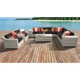 thumbnail image 1 of TK Classics Fairmont All-Weather Wicker 11 Piece Corner Sectional Patio Conversation Set, 1 of 2