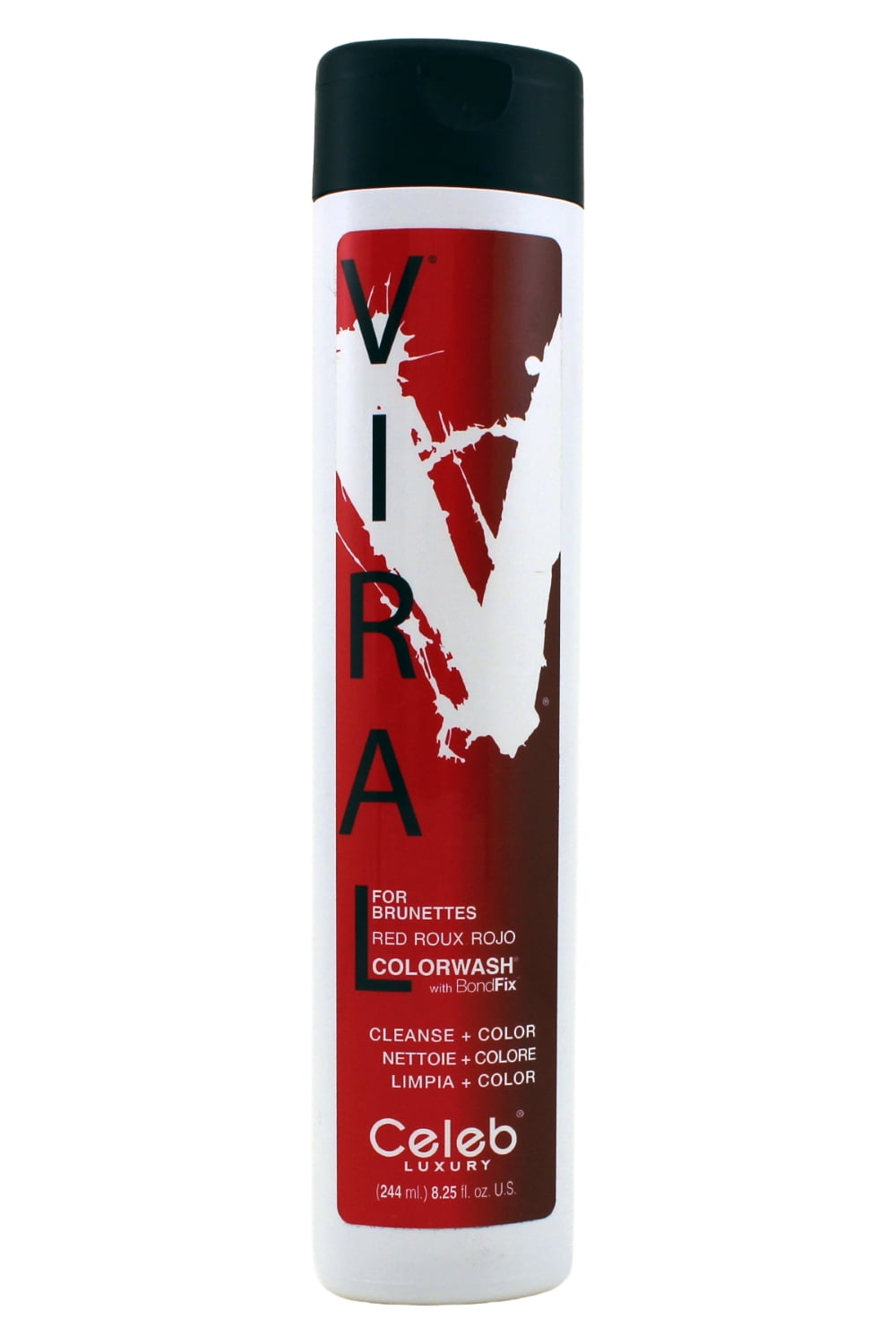 Celeb Luxury Viral Extreme Red for Brunettes  Colorwash Professional Hair Coloring Tool Kit