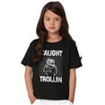 thumbnail image 3 of Troll Face Trollface Internet Meme Crewneck T Shirts Boy Girl Teen Brisco Brands X, 3 of 6