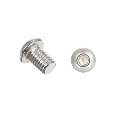 

Tickas A2 IS07380 304 Stainless Steel Hex Screw Socket Button Bolts Screws M8*12