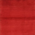 thumbnail image 1 of Ahgly Company Indoor Square Contemporary Neon Red Abstract Area Rugs, 4' Square, 1 of 6