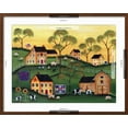 thumbnail image 5 of Art.com American Sunshine Country Farm Giclee Print by Cheryl Bartley, Brown Frame Wall Art, 29" x 23", 5 of 5
