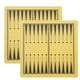 thumbnail image 2 of Tablero de ajedrez de dos caras de madera, accesorio de tablero de ajedrez de doble uso, Backgammon, 2 uds., 2 of 8