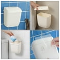 thumbnail image 4 of Garbage Can Wall Mount Kitchen Cabinet Door Wall Hanging Trash Bin Waste Bin, 4 of 8