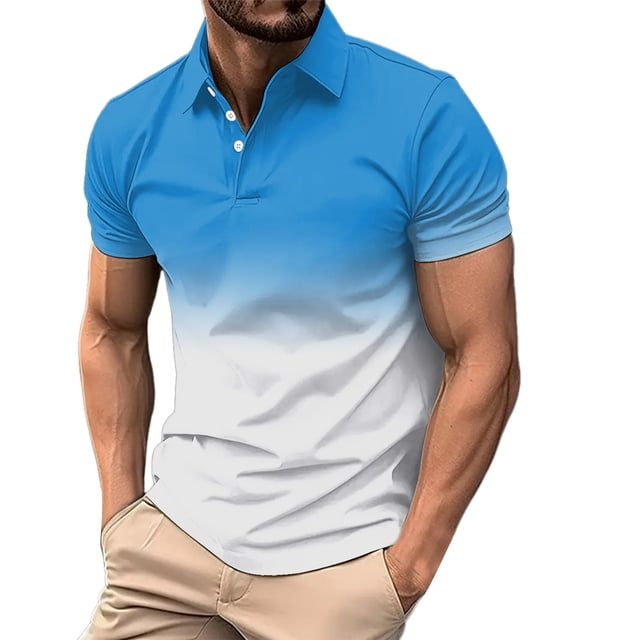 Chemises pour Hommes, Catégorie de Produit et Titre, Chemise de Base Classique Décontractée avec Impression Numérique 3D, Manches Longues, Sans Col, pour Confort Quotidien