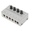 thumbnail image 1 of Amplificador De Auriculares Ultracompacto, Amplificador De Auriculares Portátil De 4 Canales De Bajo Ruido 100-240V Para Estudio, 1 of 8