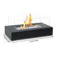 thumbnail image 3 of Riforla Réchaud à Alcool de Table Barbecue Extérieur Foyer Décoratif Chauffage Portable Casserole à Feu Solution de Chauffage Portable Réchaud à Alcool de Barbecue avec Design de Foyer Décoratif Noir, 3 of 7