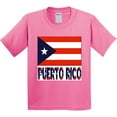 thumbnail image 3 of Inktastic Puerto Rico Flag & Name Youth T-Shirt, 3 of 5