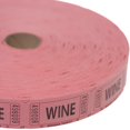 thumbnail image 1 of Muncie Novelty Company Inc. Pink Wine Ticket Roll, 1 of 3