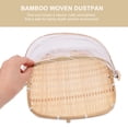thumbnail image 7 of WEAVILUX Khaki Woven Storage Basket Set of 2 Multi-Purpose Organizer Bins for Home and Office, 7 of 7