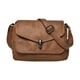 thumbnail image 2 of Bolsa de Hombro de Cuero Suave Hugo Color Casual Marrón, 2 of 10