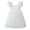 White, variant on Gaexia Girls Dresses ,Girls' Dress Ruffle Short Sleeve Square Neck Backless Tutu Dresses Kids Wedding Elegant Princess Dress Clothing For Girls (White,4-5 Years)