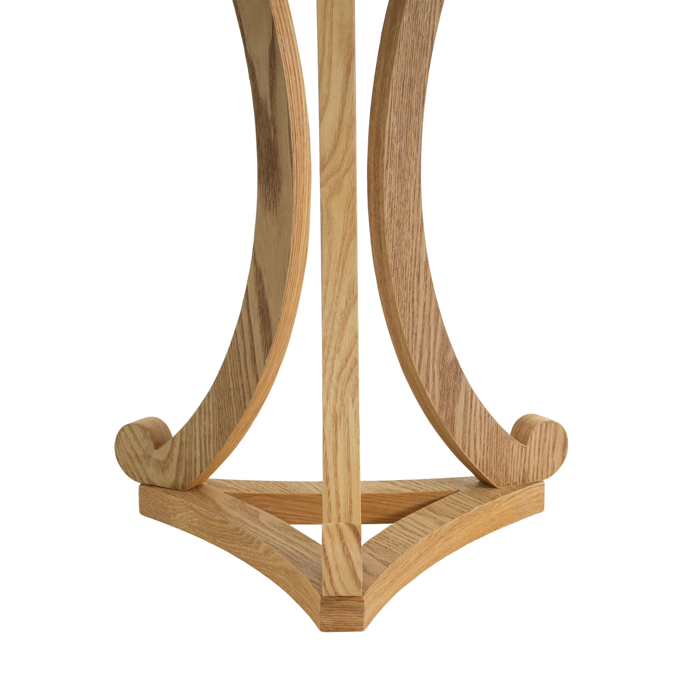 Christopher Knight Home 17.7" Round Wood Accent Table, End Table with Curved Tripod Base, Natural