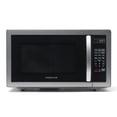 thumbnail image 1 of Farberware FMO11AHTBKBD1 Horno microondas de encimera de 1000 vatios con iluminación LED y cerradura para niños, perfecto para apartamentos y dormitorios, fácil de limpiar, 1,1 pies cúbicos, acero ino, 1 of 5