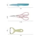 thumbnail image 4 of Set de cuchillos de 6 piezas colores pastel Genérico Set de cuchillos dde 6 piezas en colores pastel, 4 of 7