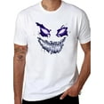 thumbnail image 1 of Camiseta con gráficos de diablo, informal, de manga corta, para hombre, de verano, holgada, para adultos, hombres, mujeres, adolescentes, jóvenes y ocio., 1 of 5