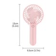 thumbnail image 2 of Mini Handheld Fan, Portable Personal Fan with 90° Adjustable Angle, USB Rechargeable Pocket Fan for Travel Makeup Lash, Cute Summer Gift for Women Kids, 2 of 6