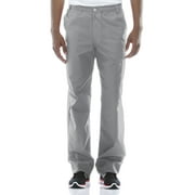 Angle View: Dickies EDS Signature Scrubs Pant for Men Zip Fly Pull-On 81006T, S Tall, Grey