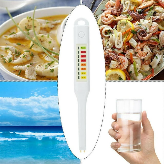 Prueba del medidor de condiciones del agua del medidor digital inidad de alimentos Cola Medidor de sal digital preciso