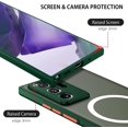 thumbnail image 6 of for Samsung Galaxy Note 20 Ultra Case [Compatible with Magsafe], Full Body Protective Cover TPU Shockproof Slim Phone Case for Samsung Note 20 Ultra 4G/5G, Green, 6 of 17