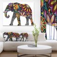 thumbnail image 1 of Design Art - Éléphant Jaune Joyeux, 1 of 3
