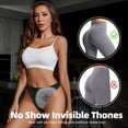thumbnail image 4 of Thongs for Women - Dandelion No Show Seamless Womens Thongs Underwear, Soft Stretch G String Thongs for Women,Cuteness Ladies Thong Bikini Panties Briefs, 4 of 5