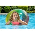 thumbnail image 3 of Poolmaster Rainbow Glitter Tube - Inflatable Swimming Pool Float, 3 of 10