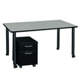 thumbnail image 6 of Regency Kee 60 x 24 in. Mobile Desk with Storage, 6 of 9